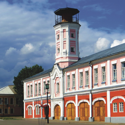 Ostrogozhsk. Fire tower 1880 Architect S. M. Myslovskogo