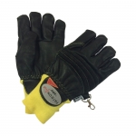 Leather firefighter gloves model PATRON® fire Strickbund
