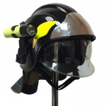 Шлем-каска пожарного ШКП черный