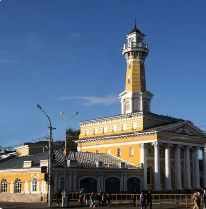 the city of Kostroma. Fire tower, 1823-1826. the Architect P. I. Fursov