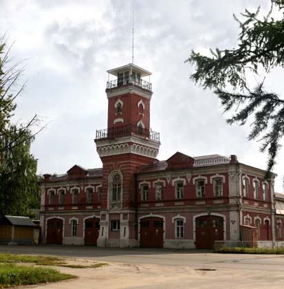 Kovrov. Fire tower, 1904 Architector unknown