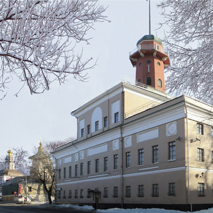 Moscow. Fire tower 1830 the Architect is unknown