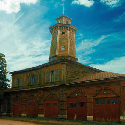 G. Ostashkov. Fire tower 1869 the Architect is unknown G. Ostashkov. Fire tower 1869 the Architect is unknown