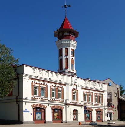Syktivkar. Fire tower, 1907, Architect I. I. Pavlov