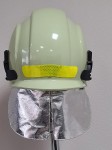 Шлем-каска пожарного ШКП люминесцентный