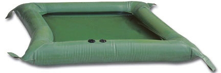 Mobile inflatable tanks