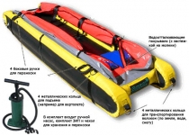 Inflatable stretcher