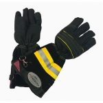 Leather firefighter gloves model Patron® fire