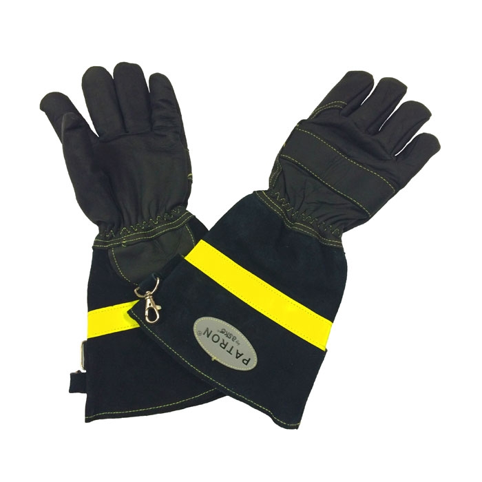 Leather firefighter gloves model PATRON ® Standart